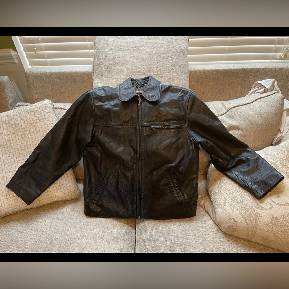 Wilsons, The Leather Experts, Thinsulate, SMALL, Vintage Bomber style Jacket
